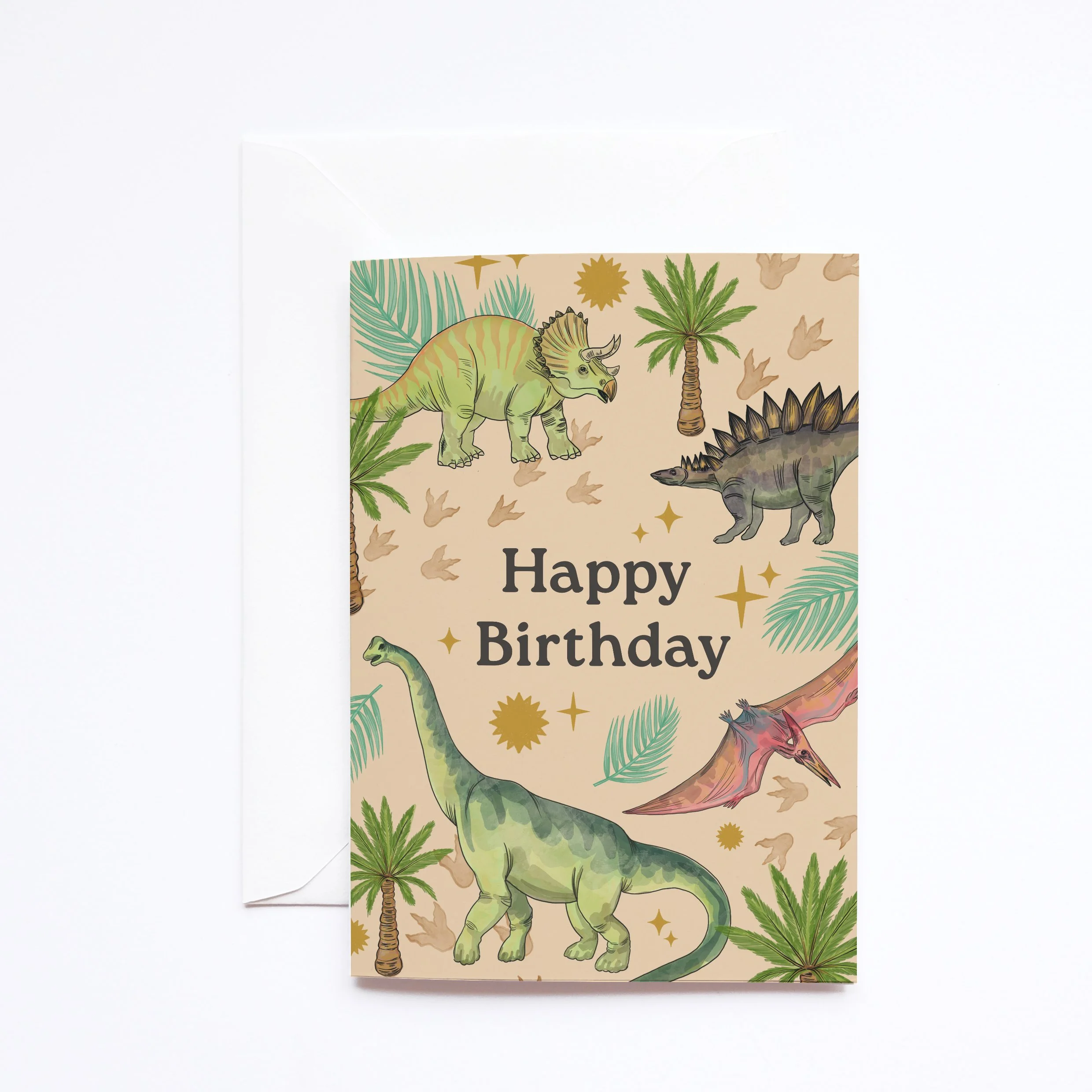Dinosaur Birthday Card
