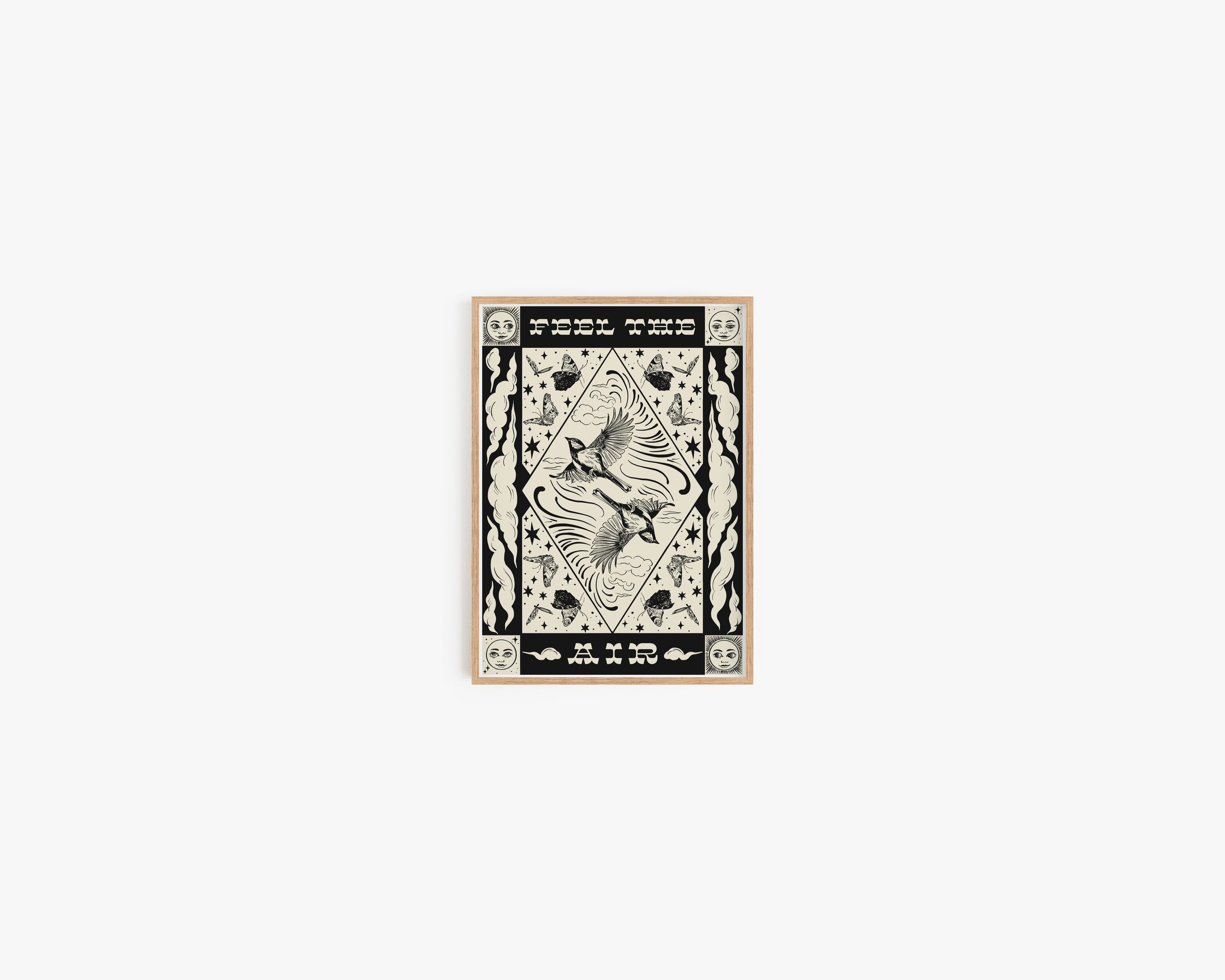 Feel the Air Art Print