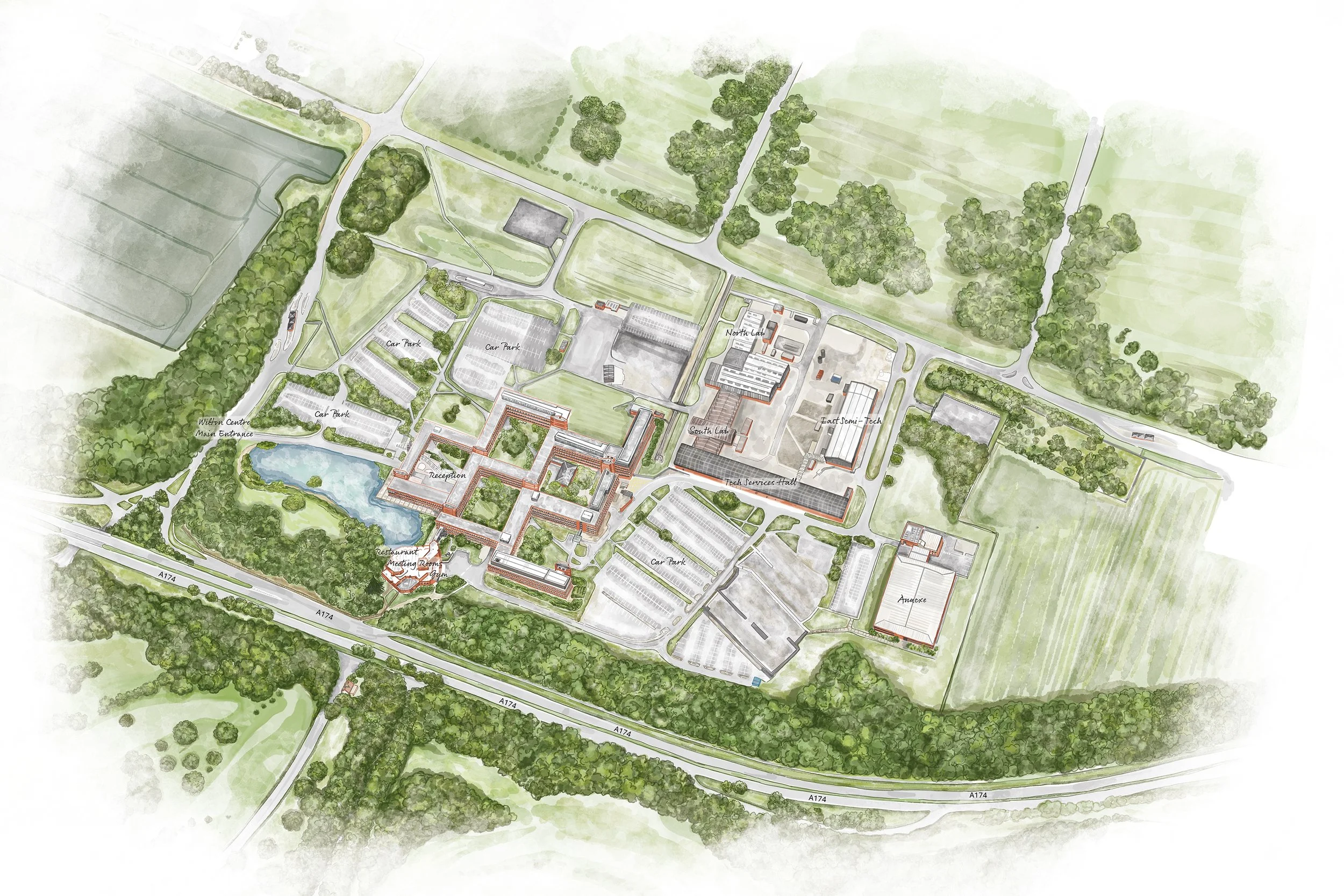 Pioneer Group Illustrated Map