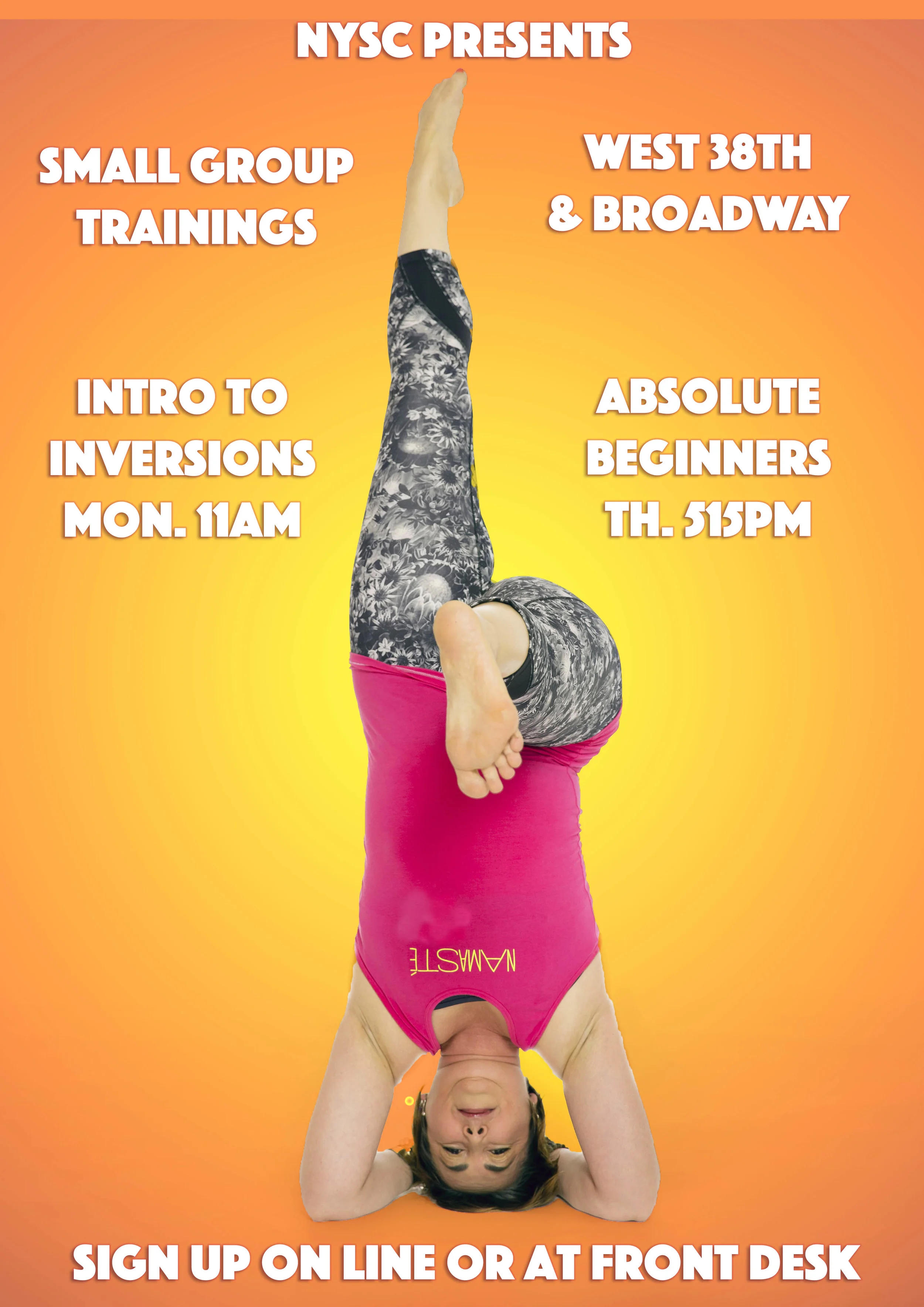 Small Group Yoga Training at New York Sports Club
