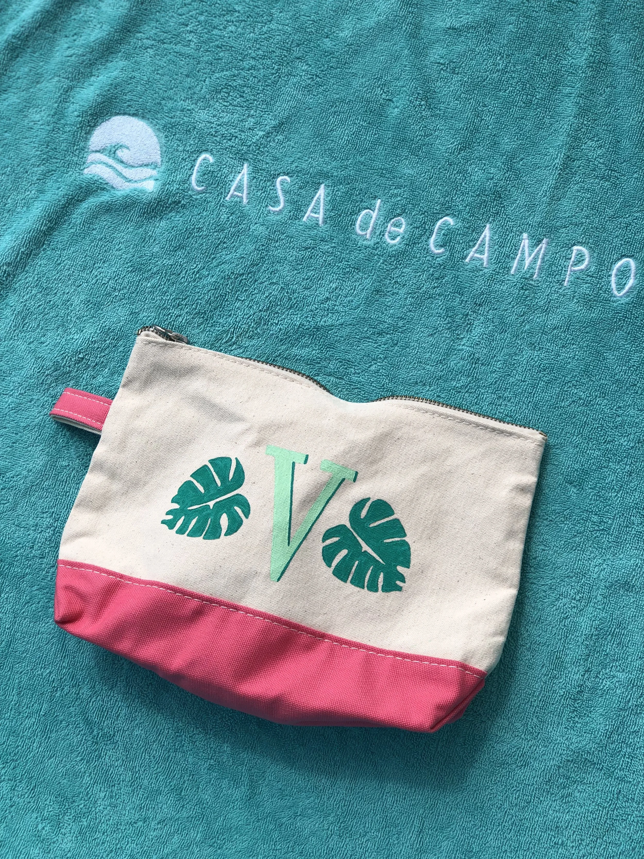 Canvas Case with Custom Leaves