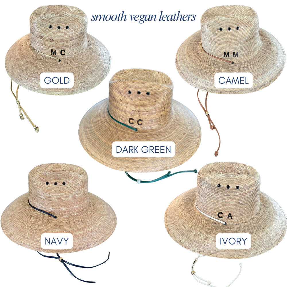 Stampede Strings Chin Strap Hat Add Ons in Leather Options