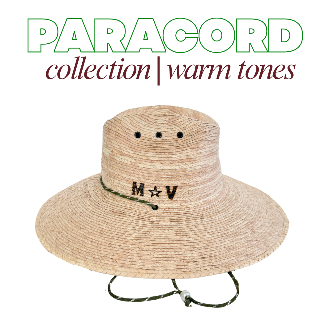 The Paracord Hat Straps - Warm Tones