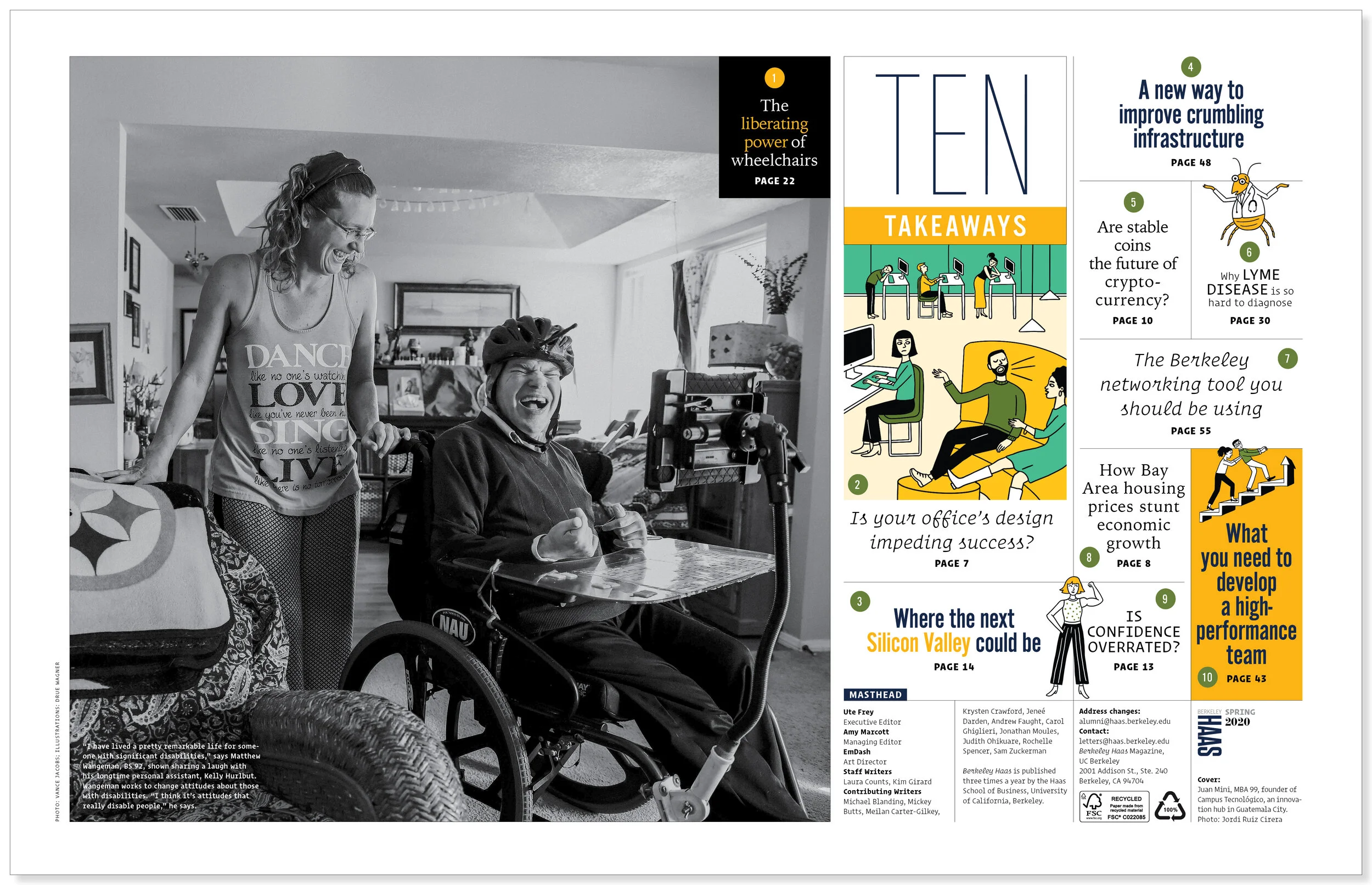 Photo by Vance Jacobs. Illustration by Drue Wagner.