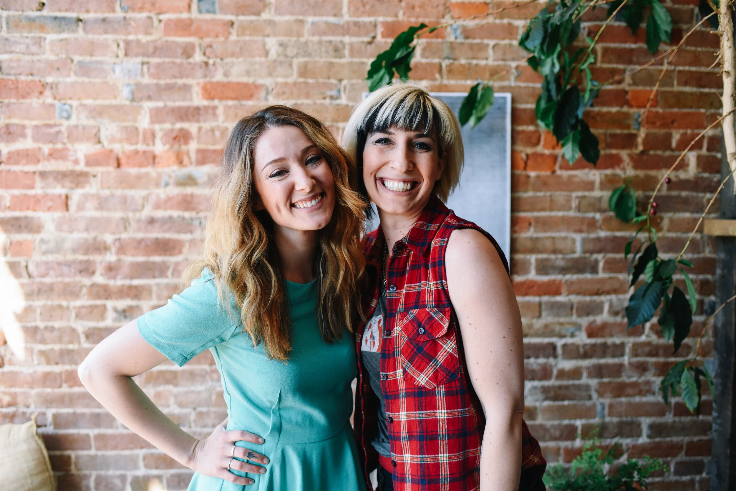  May event speakers Charity and Madison