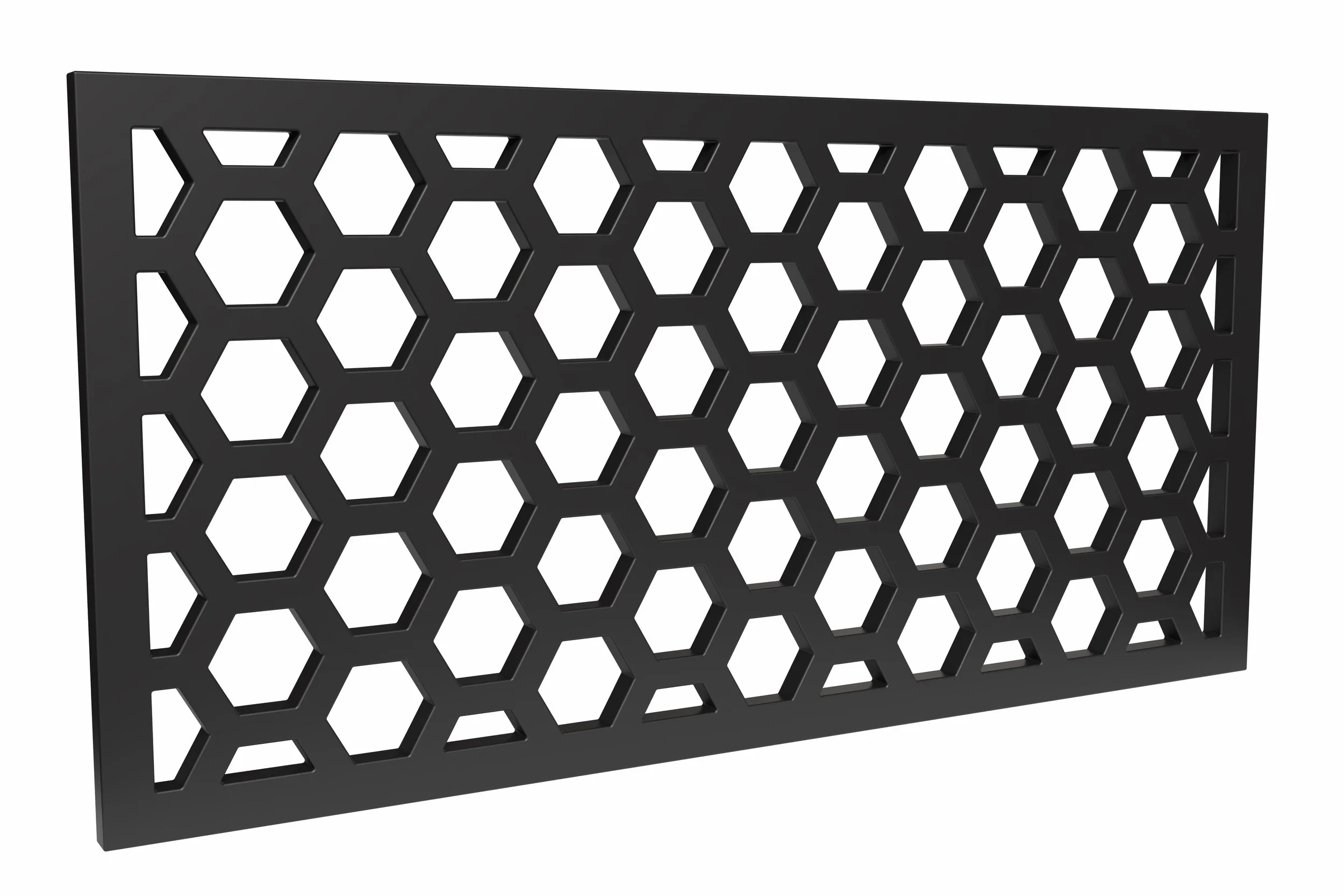 Cast Iron Black Metal floor vent, metal floor register