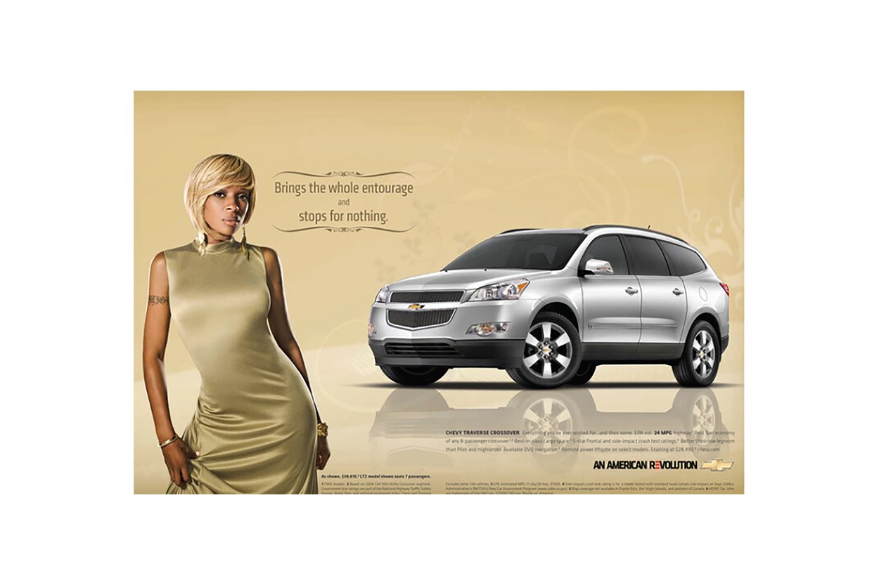 Mary J. Blige for CHEVY Sanders\Wingo