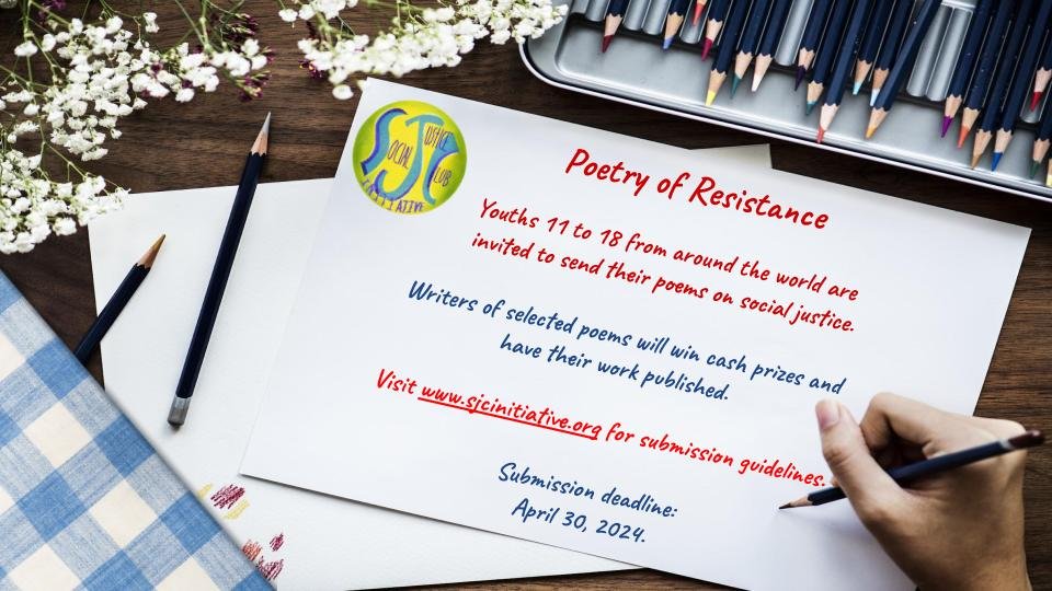 The Results of our Poetry of Resistance Contest are Out!