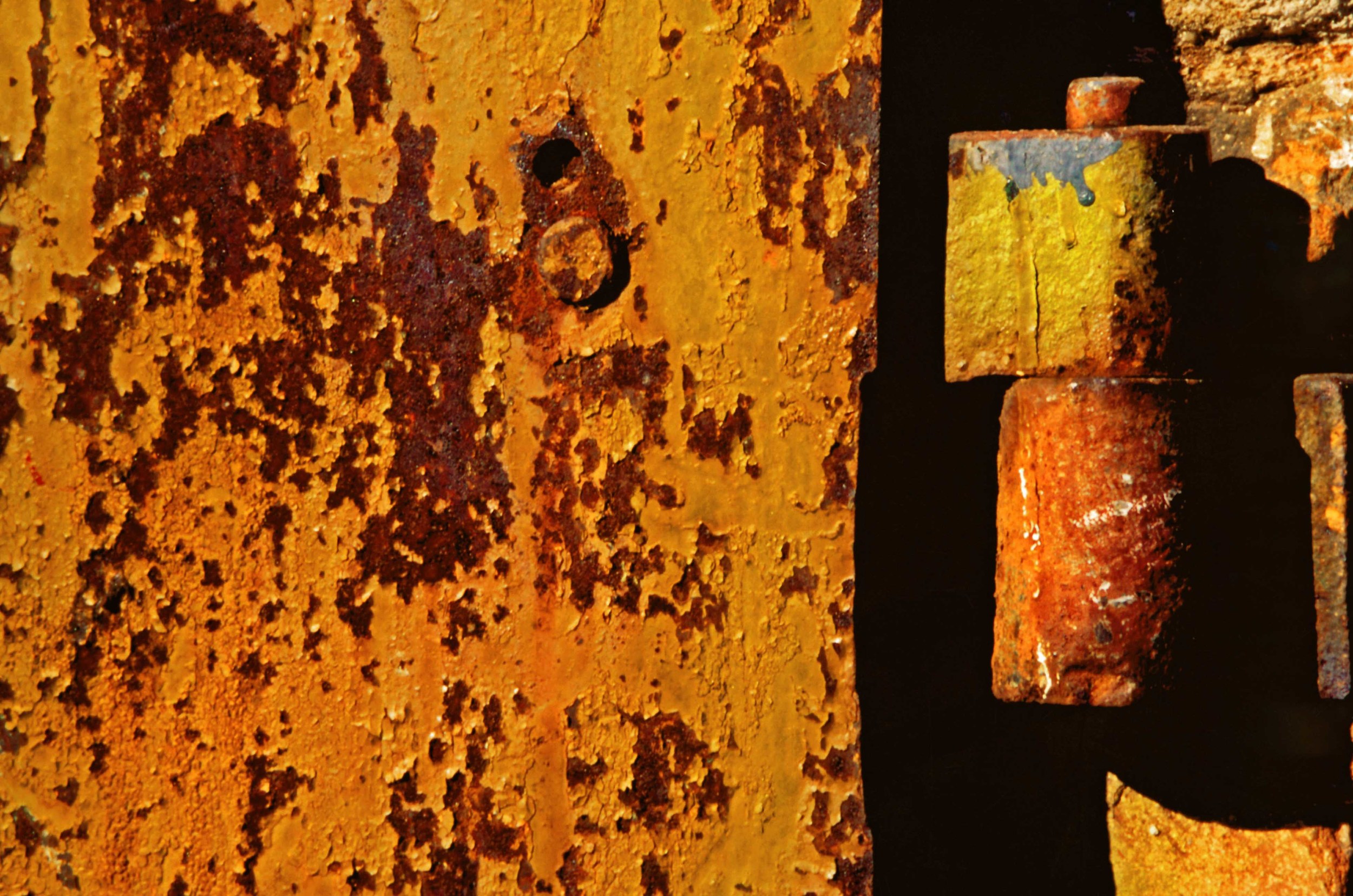 Weathered Hinge
