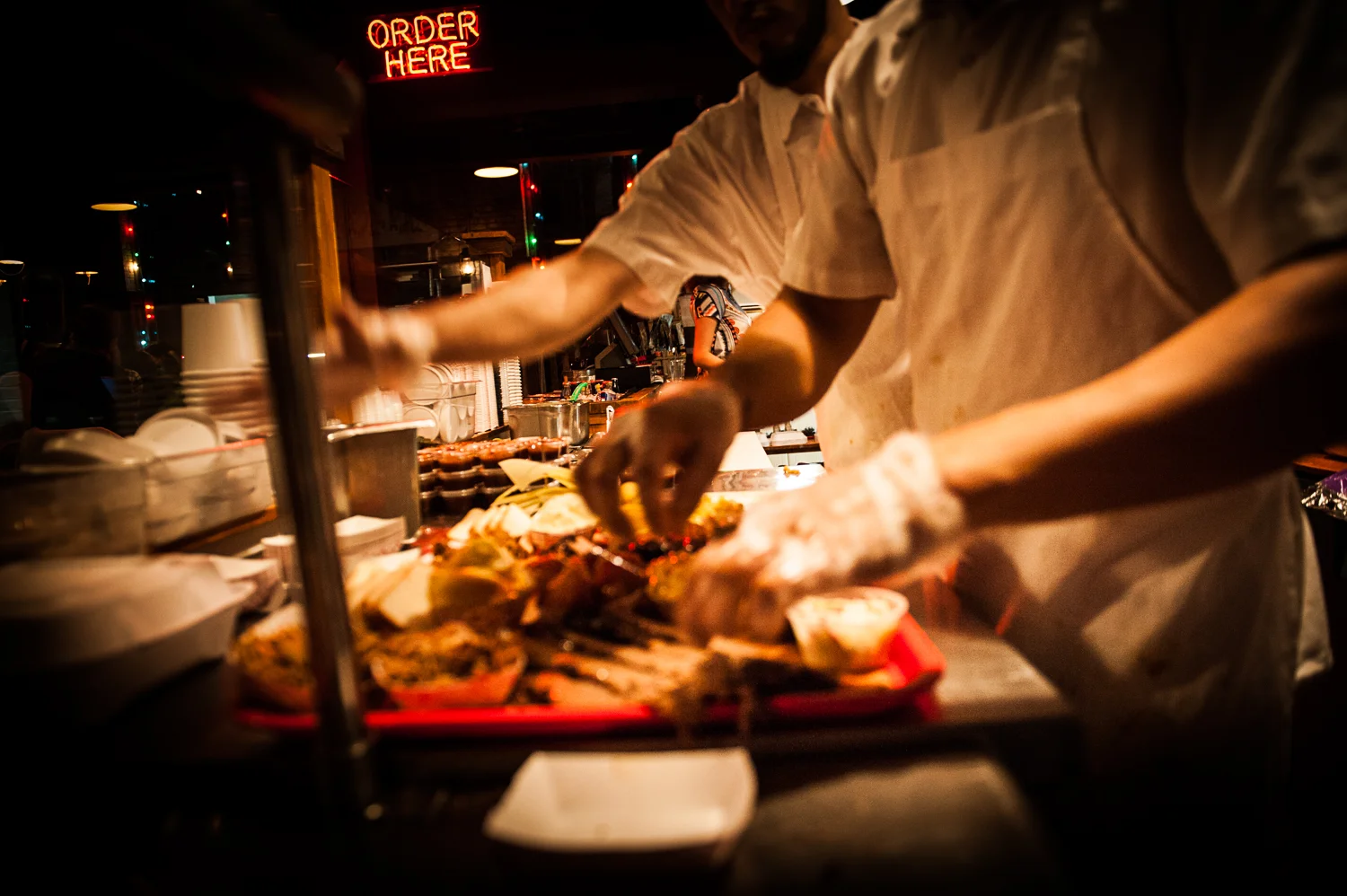 Plating up at Mables