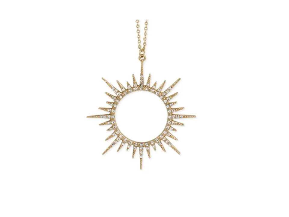 Gold and Crystal Sunburst Necklace.jpg