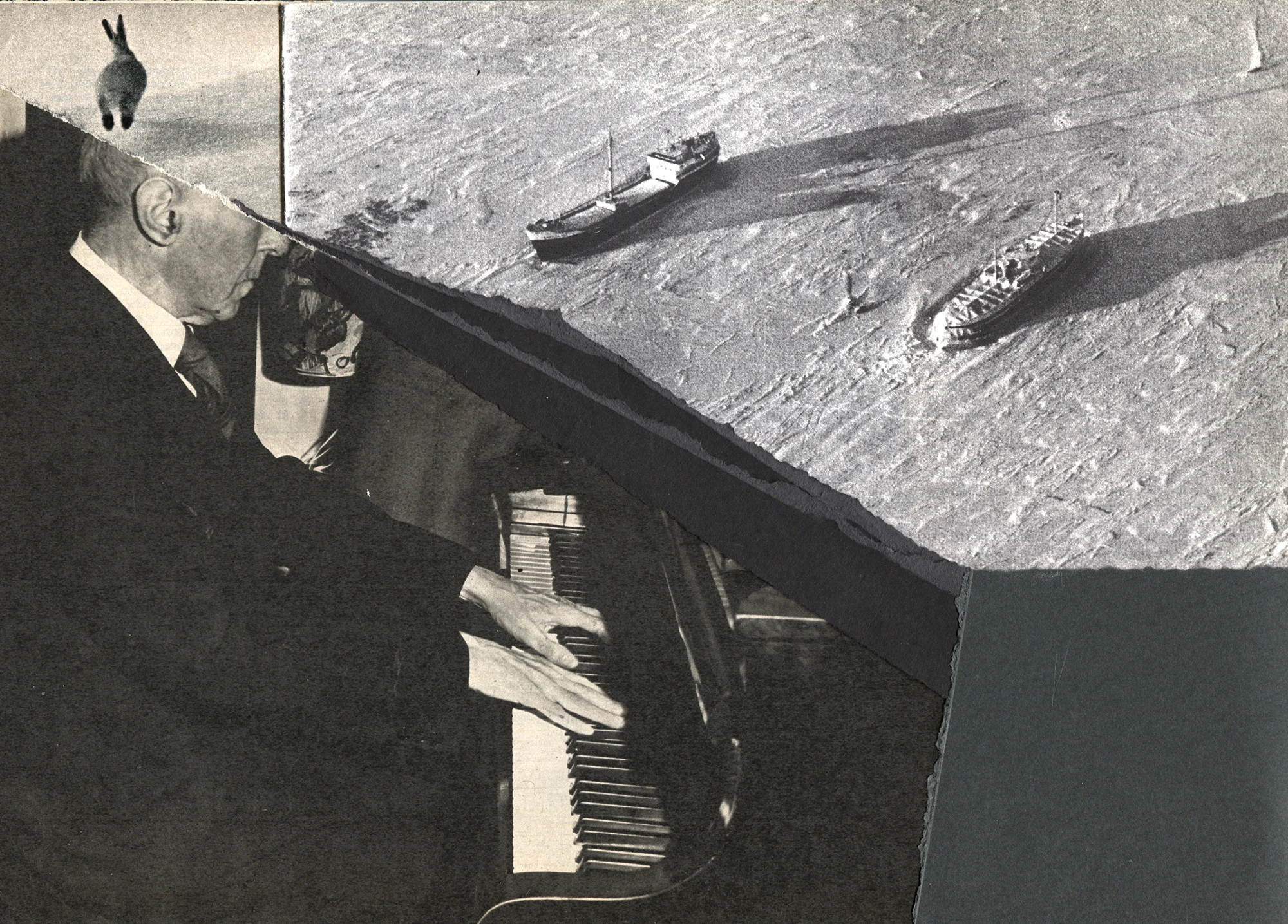 "busco llenar este vacío" COLLAGE SOLD OUT Fragmento de Y se va