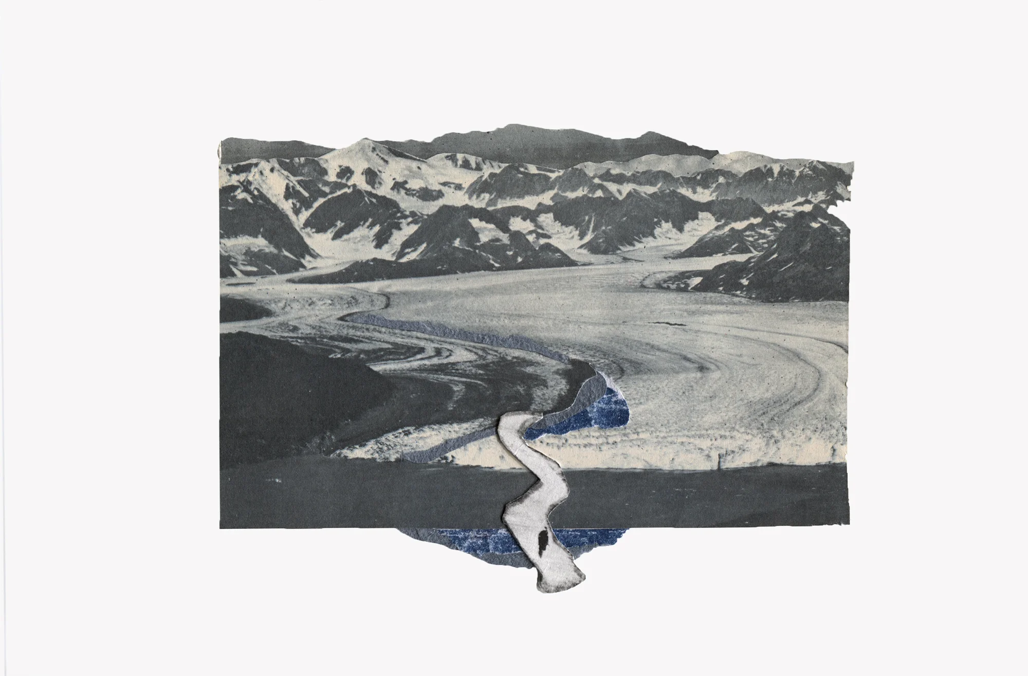 "todo se desvanece y vuelve" Fragmento de El río en una línea azul