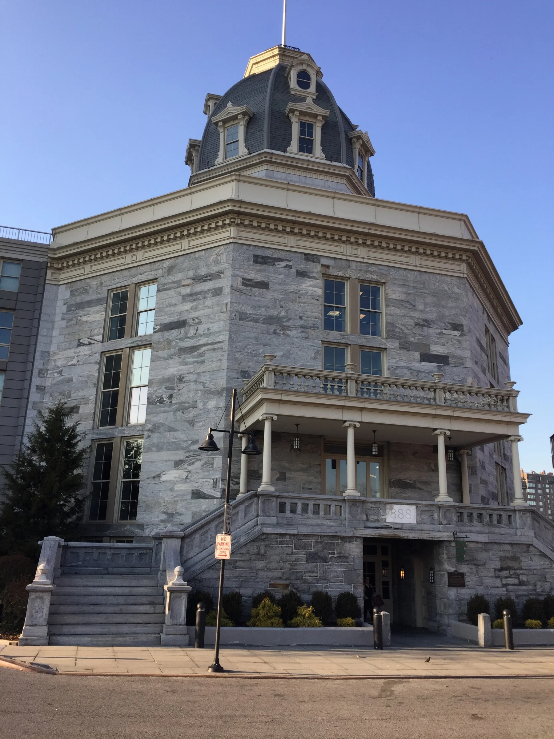 The renovated octagon of Blackwell’s Island Insane Asylum