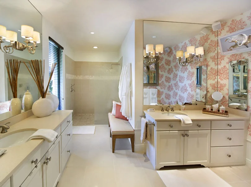 Transitional Master Bath