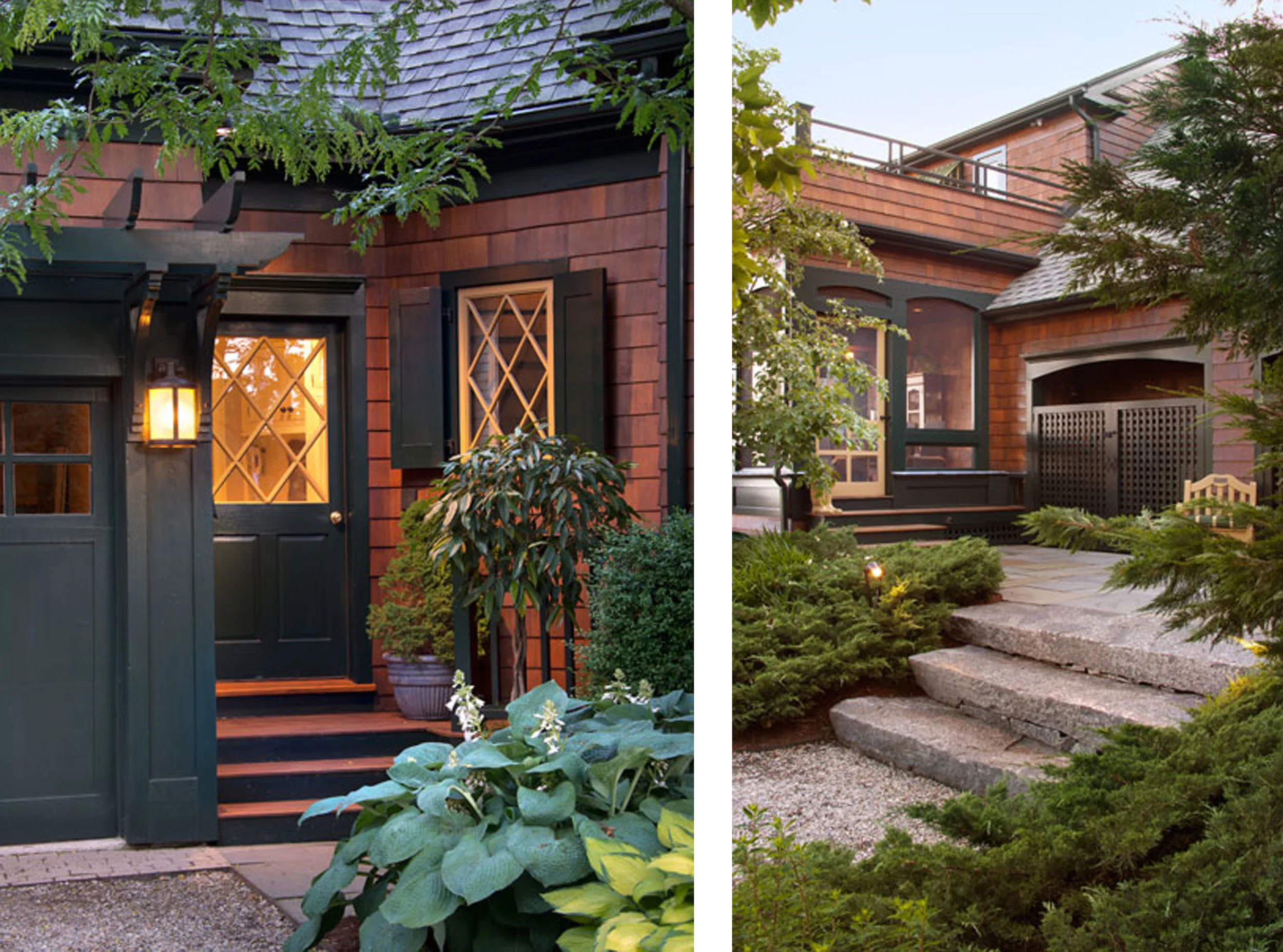 Side Entrance & Entrance to Dining Porch