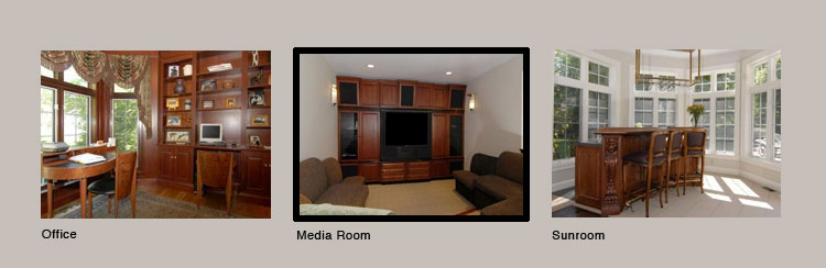 Media Room Before Photo