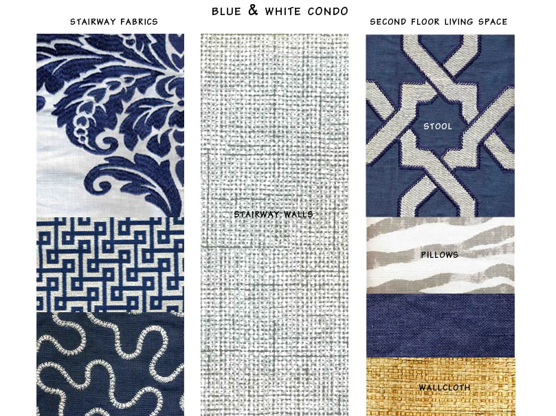 Color Palette for Stairway and Second Floor Living Space