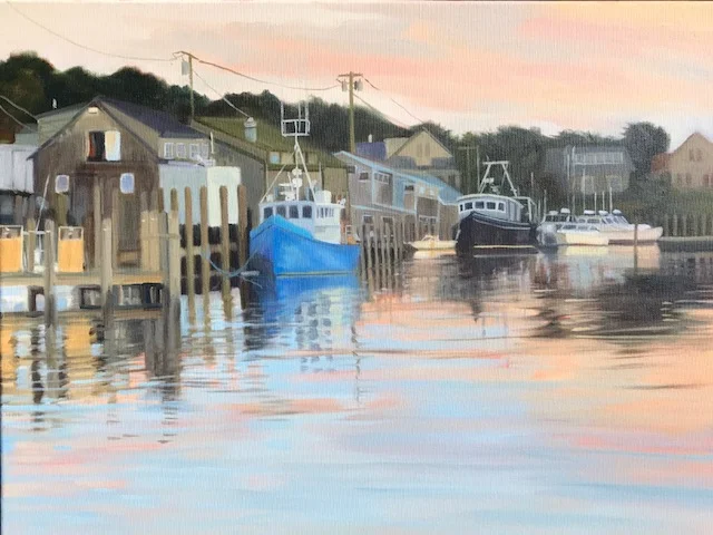Menemsha Fleet, 18x24, $975