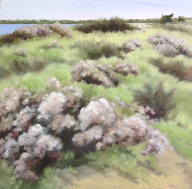 Dune Plums II, 30x30, $1500