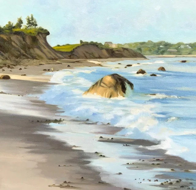 Squibnocket Shoreline, 24x24, $950