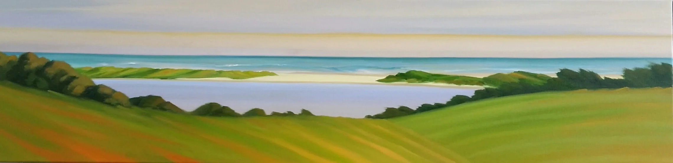 View to Lucy Vincent, 12x48, $950