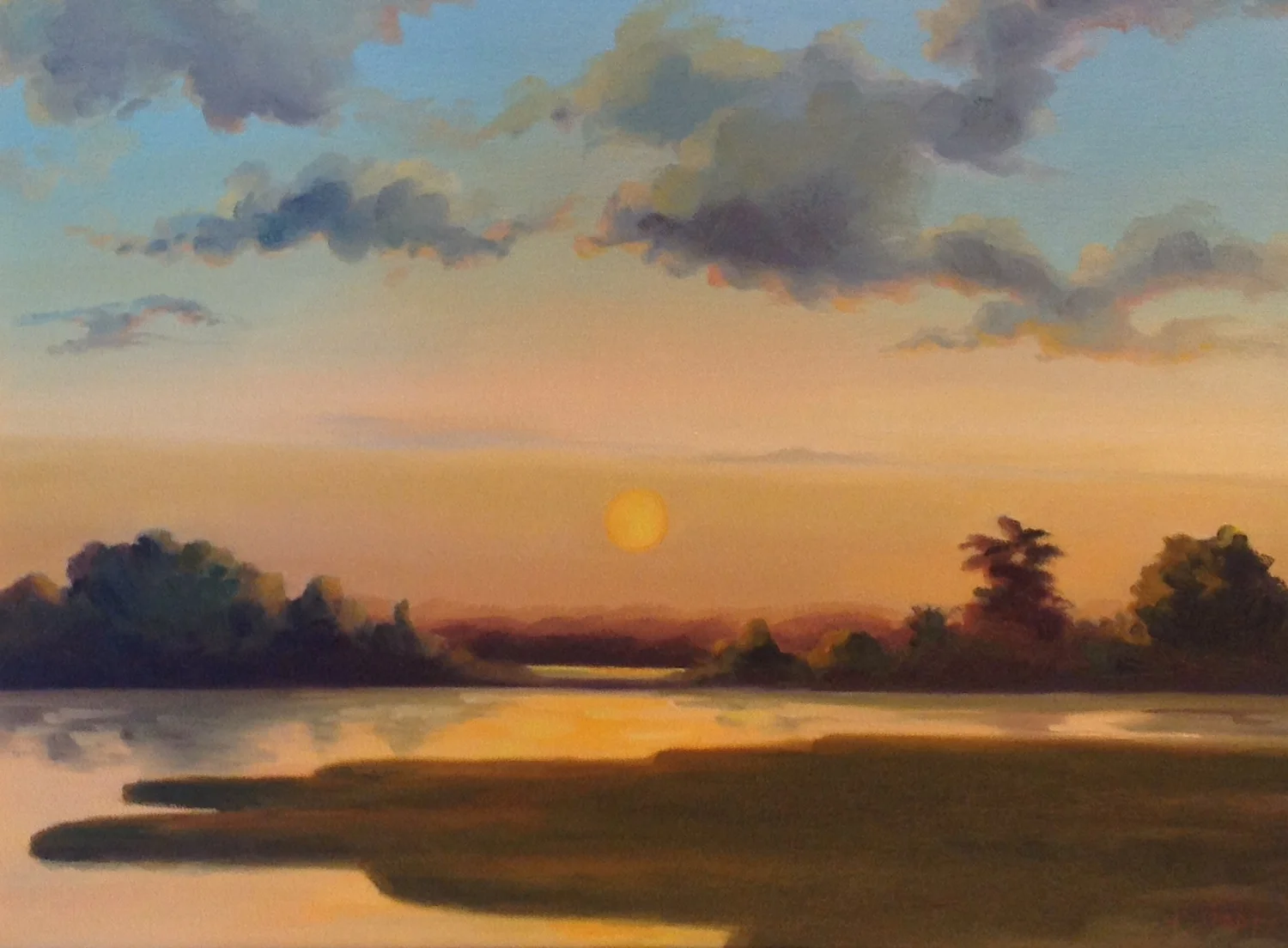Sengecontacket Sunset, 16x20, $750