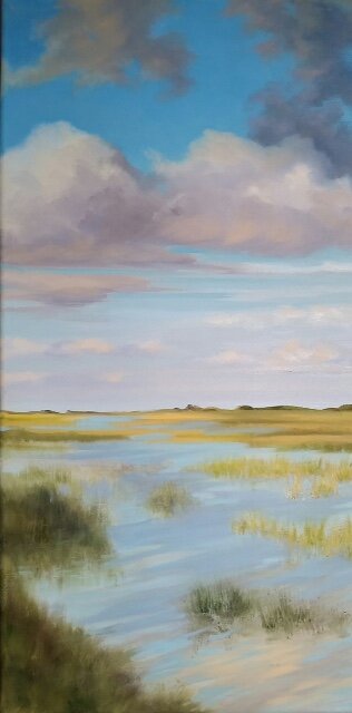 High Water II  18x24  Oil $850