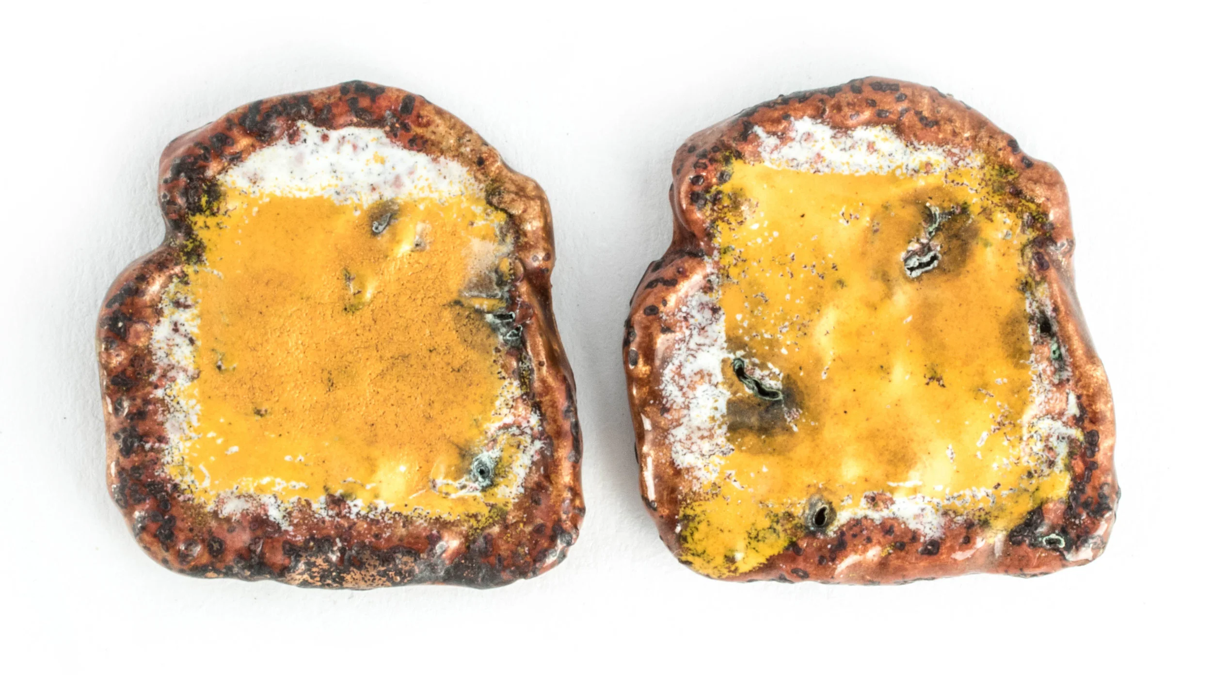 Mini Toast Earrings, 2017