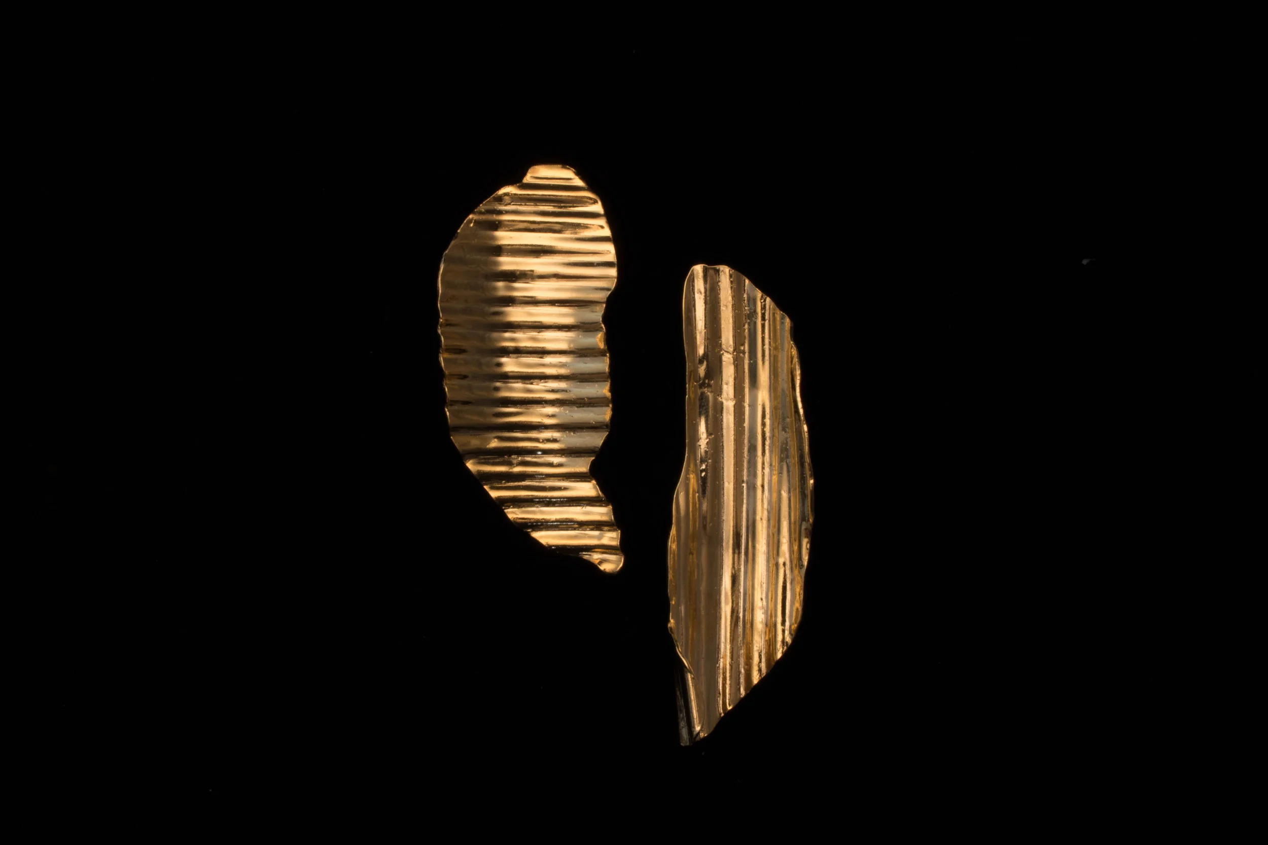 Large Tater Chip Studs