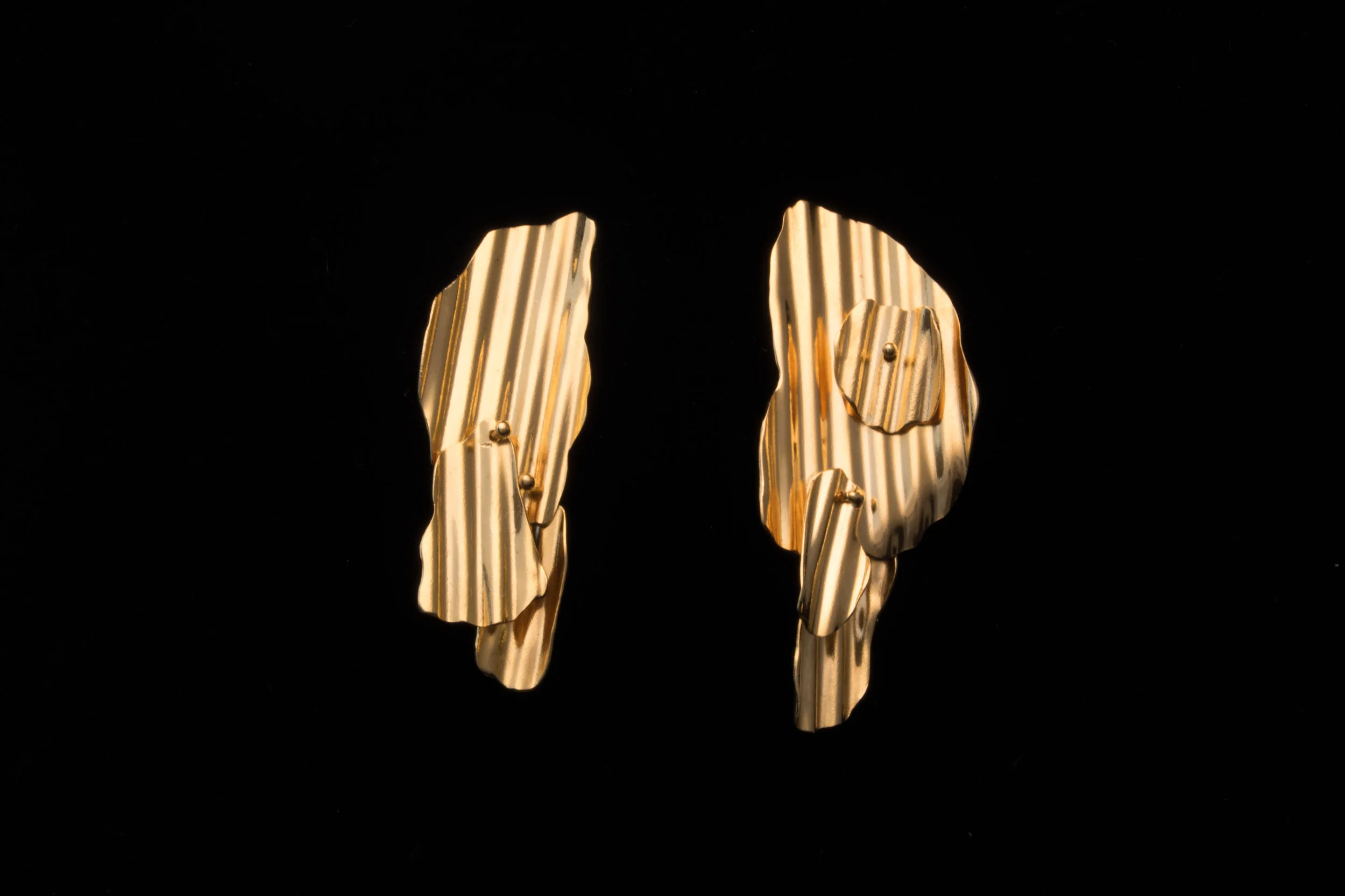Tater Crumb Dangle Studs - Large