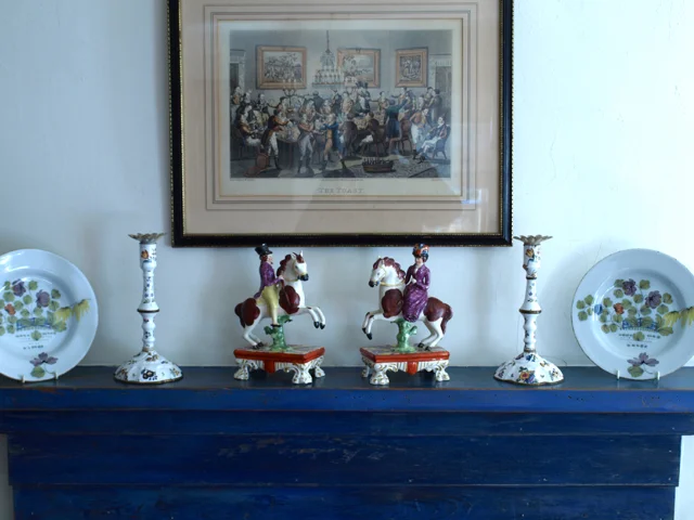 Staffordshire Table Base Equestrians