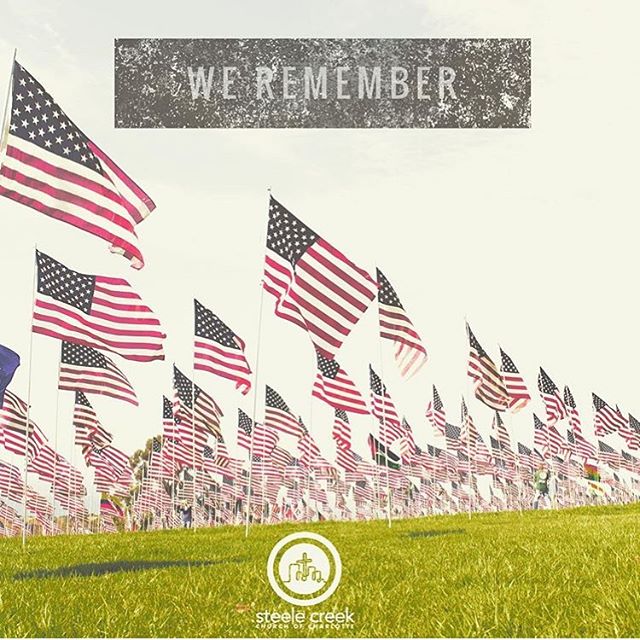 Today we remember the men and women who have lost their lives in battle fighting for our freedom. Freedom is not free.