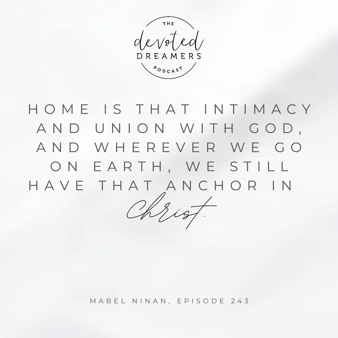 If wherever you are right now doesn't feel like home, this Devoted Dreamers interview with @Mabel_Ninan (episode 243) offers hope and a way to persevere. 

Her brand new book Far From Home: Discovering Your Identity as Foreigners on Earth launched la