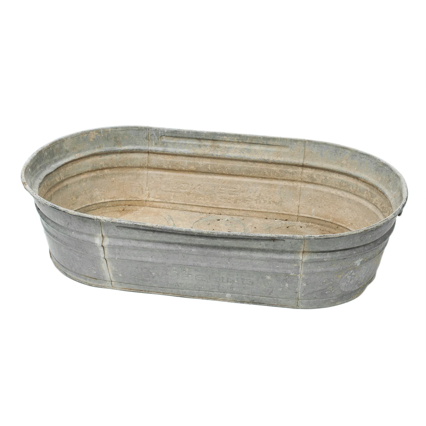 Oval Galvanized Tub