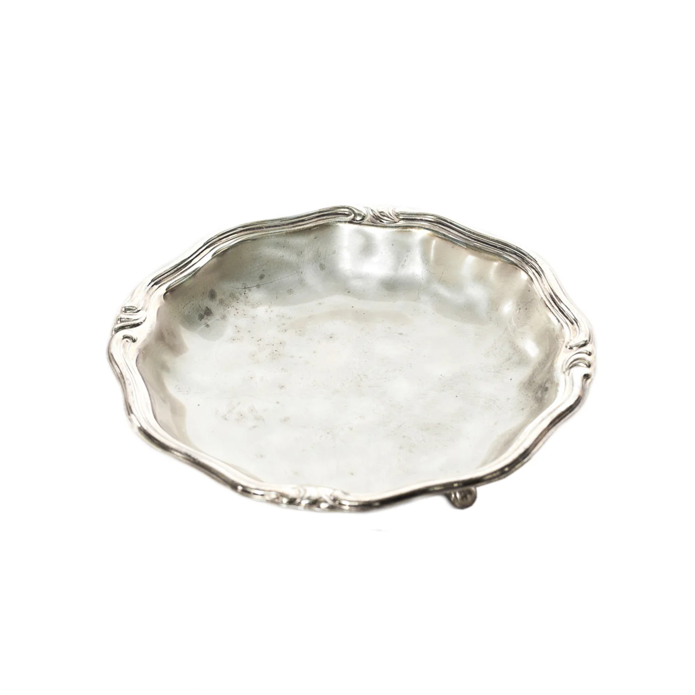 Silver Pedestal Bowl