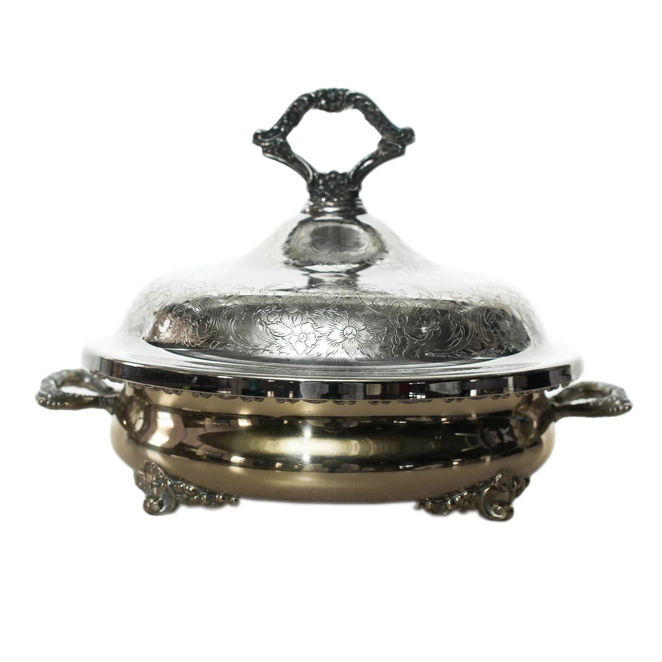 Silver Serving Dish