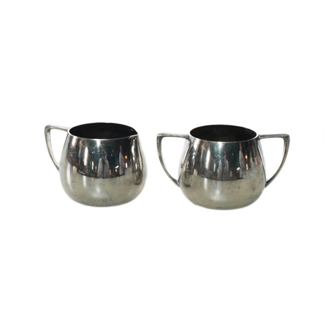 Silver Cream & Sugar Set
