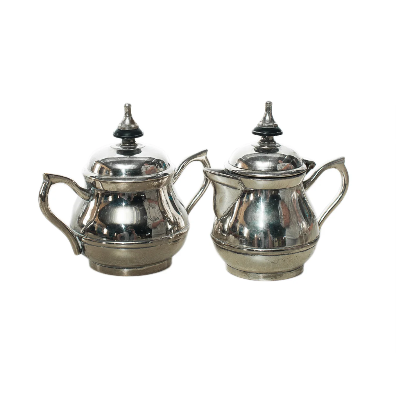 Silver Cream & Sugar Set