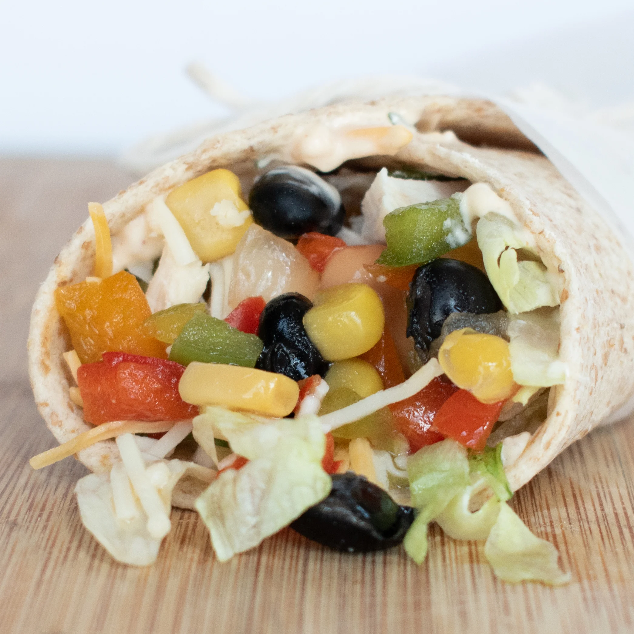 Cowboy Chicken Wrap