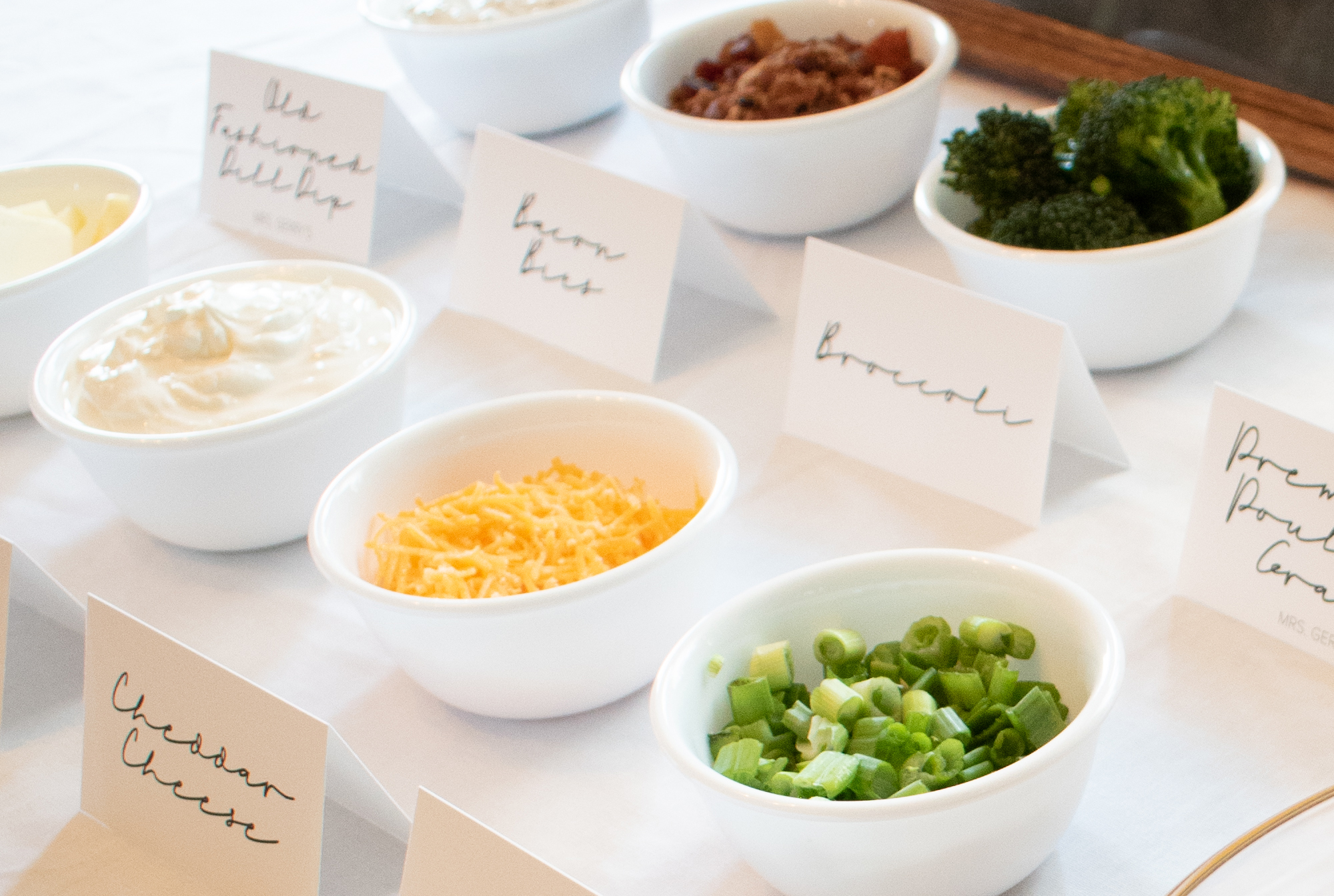 Mashed Potato Bar Mrs Gerry s Kitchen The Best In Salads Sides