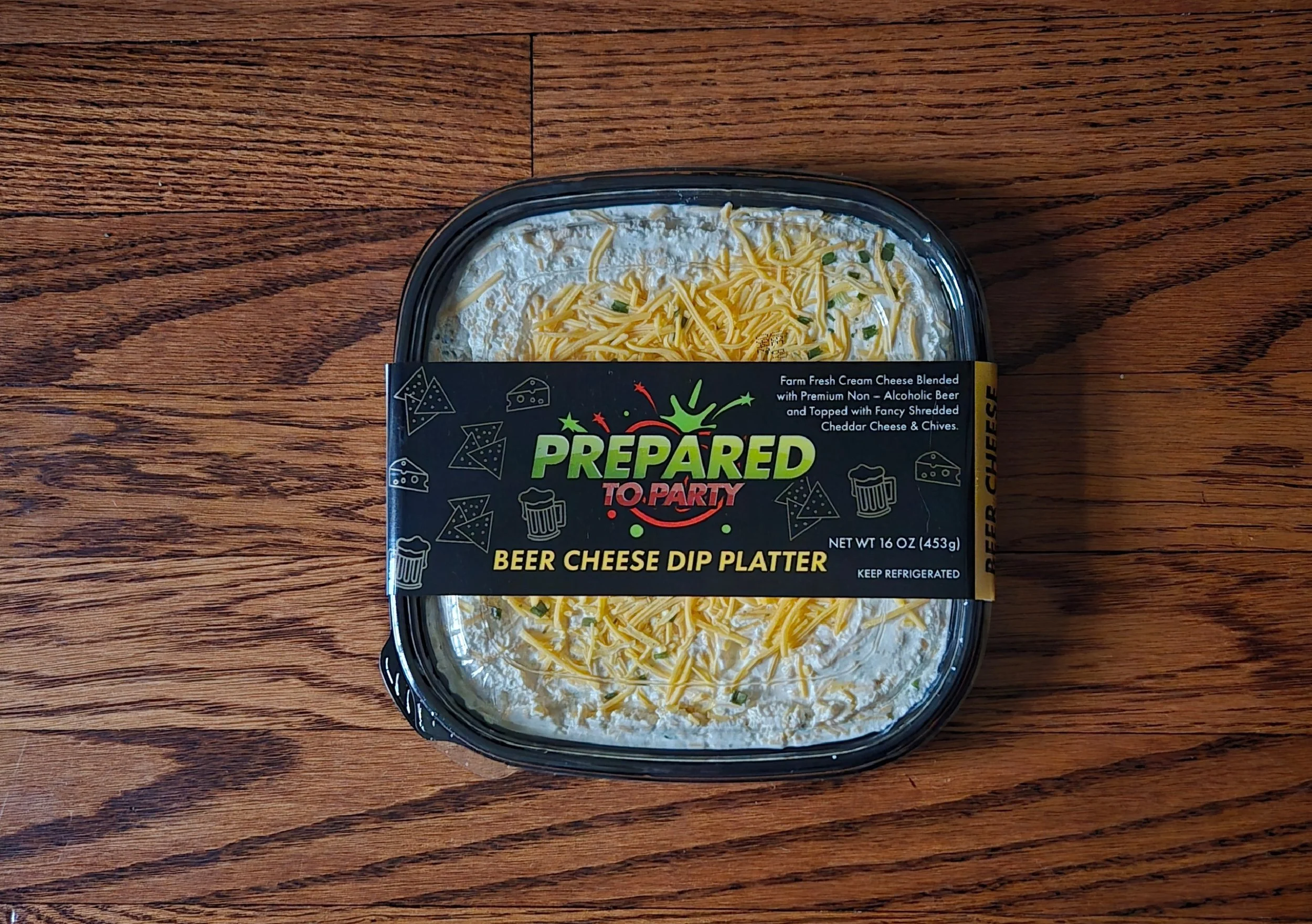 Prepared to Party Beer Cheese Dip Platter