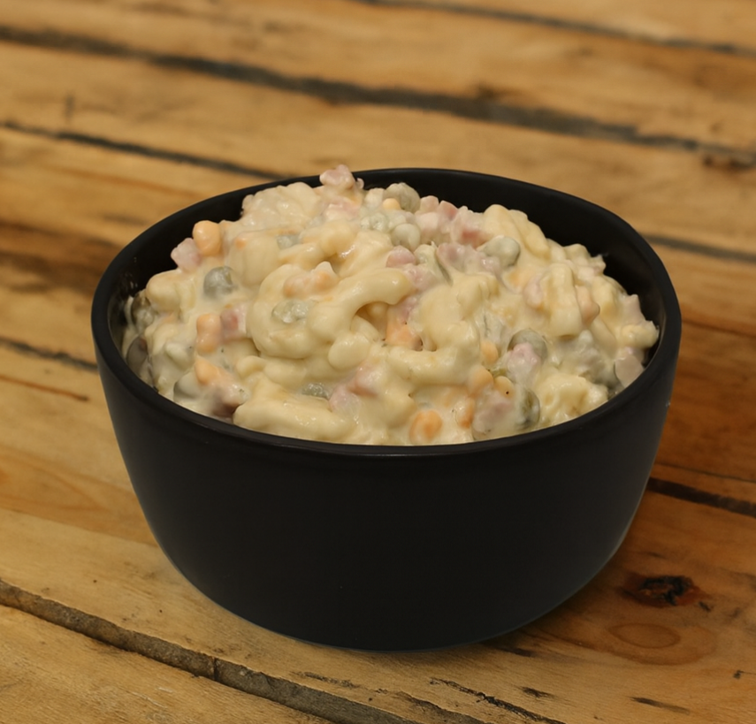 Picnic Macaroni with Ham &amp; Cheddar