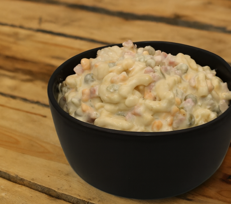 Picnic Macaroni with Ham &amp; Cheddar