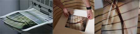  Image is printed in Frit Glaze; Fired in Kiln; A Piece of Art is born.