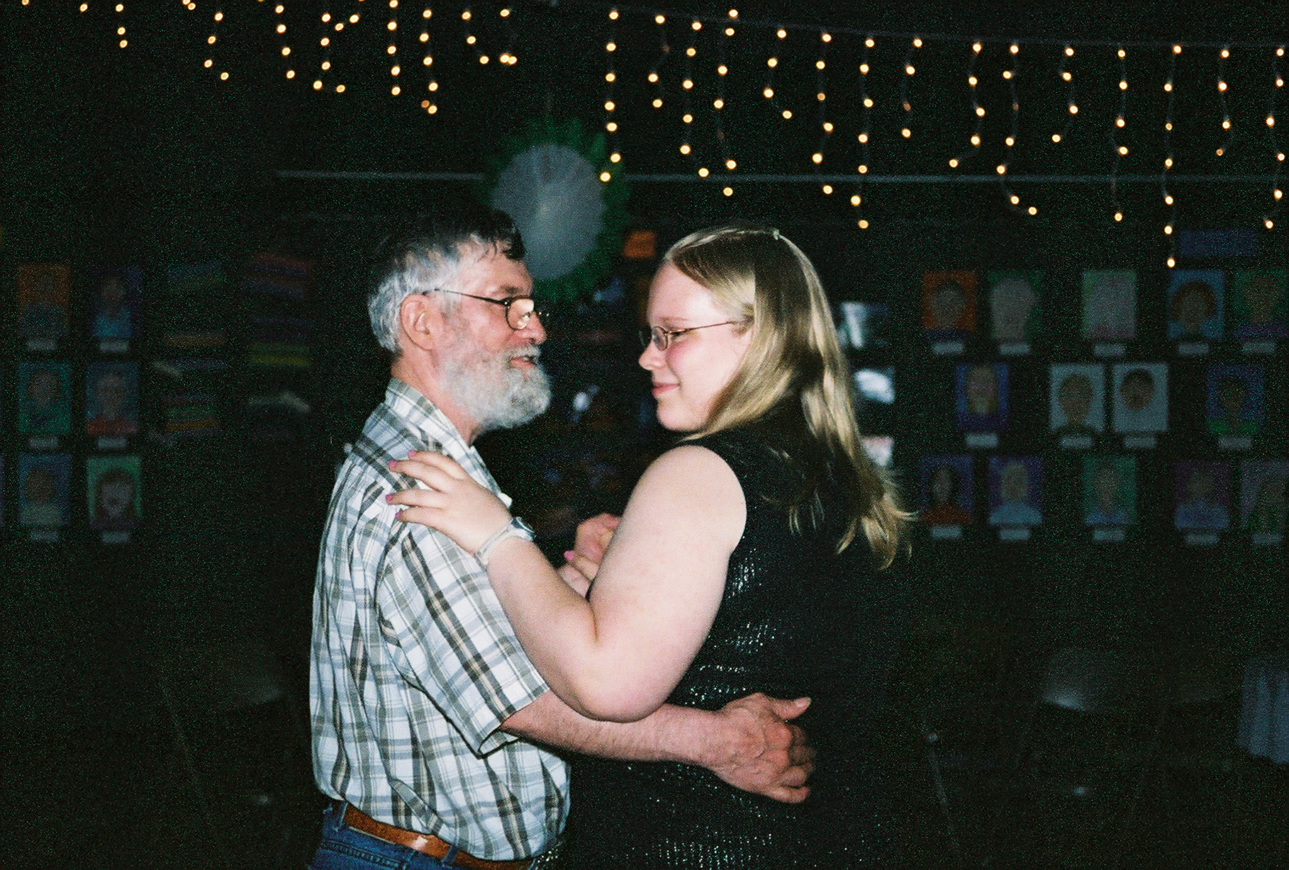Dad and Me at my 8th grade graduation dance. Photo by Cindy Mitchell. 