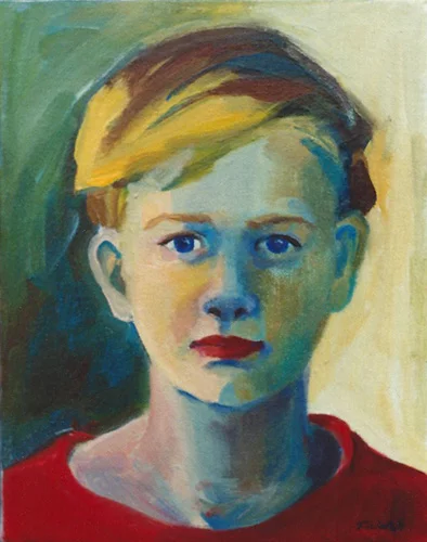 Teresa Welch, Jonathan , oil/canvas, 10" x 8", 1992