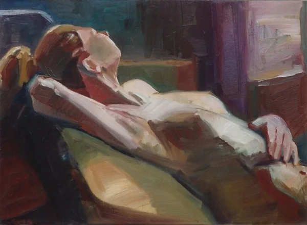 Teresa Welch, Figure Study, oil/canvas, 22" x 30", 1993