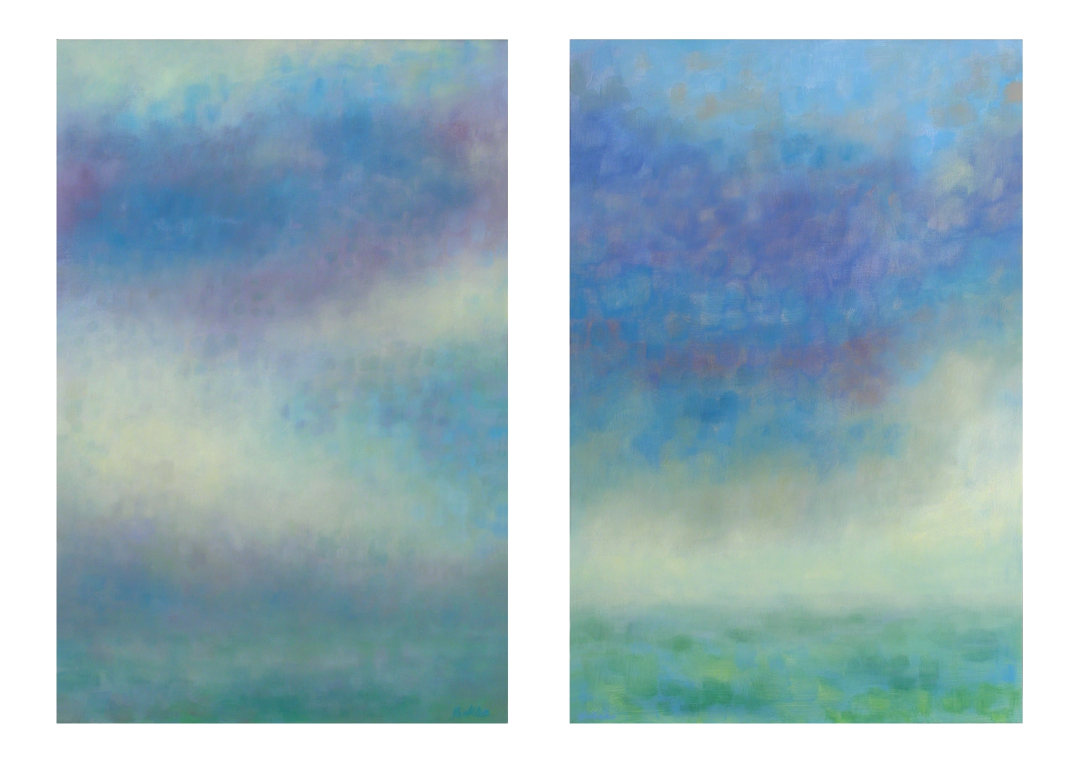 Summer Squall Diptych