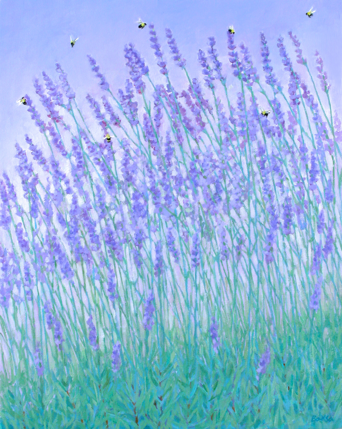 Lavender and Bees